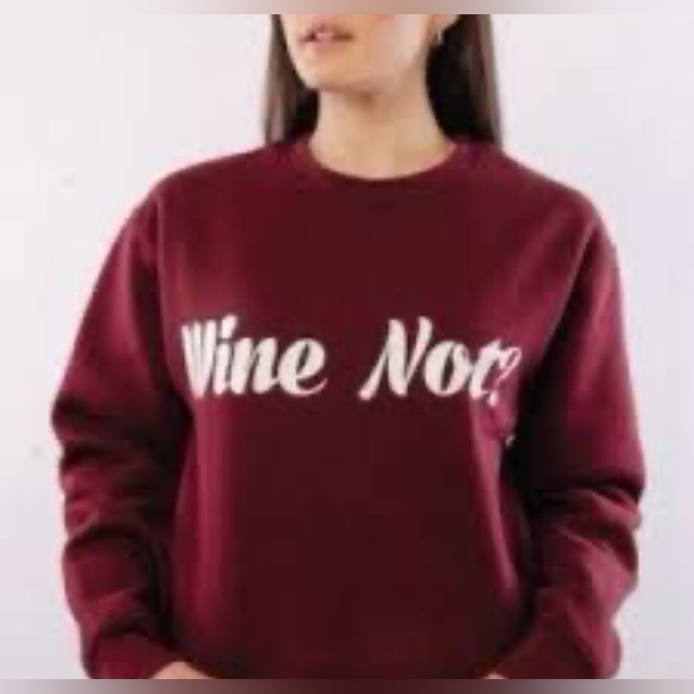 Brunette The Label Maroon Pullover